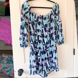 Lilly P. Alpaca My Bags romper-size LG